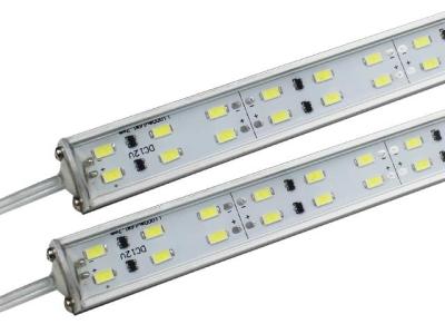 중국 120PCS 5730 알루미늄 LED 선형 표시등 막대 정착물 높은 광도 다 색깔 판매용