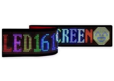 China APP Control Flexible Led Screen Scrolling Custom Message Text Sign Board LED Display Digital For Car for sale