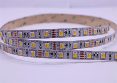 China 12V DC 5050 RGB LED Strip Lights , 2700K-6500K 620-630NM LED Lighting for sale