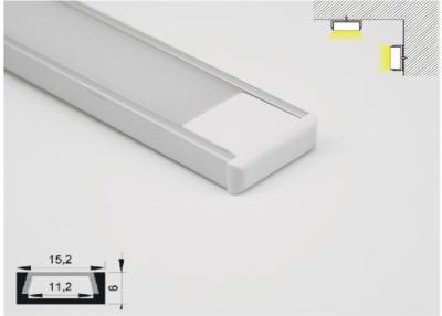 Chine Profil en aluminium anodisé 15 x 6mm de Tilebar de lumière de LED pour l'éclairage linéaire de bande de LED à vendre