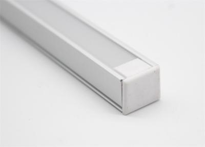 China Größe 16 x 12mm anodisiertes LED-Aluminiumprofil, linearer geführter Streifen-Licht-Montage-Kanal zu verkaufen