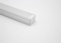 China Cabinet / Shelve LED Aluminum Profile Housing With Frosted Or Transparent Cover for sale