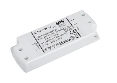 China De witte 15W-Omschakelingsvoeding, het Constante Voltage van 24V/van 12V gelijkstroom leidde Bestuurder Te koop