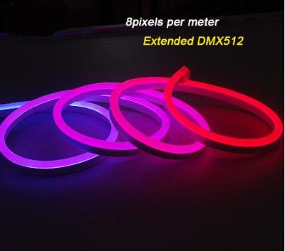 China LED Neon-Flex Light Digital RGB Neon-LED Ausrüstung IP68 DMX512 im Freien zu verkaufen