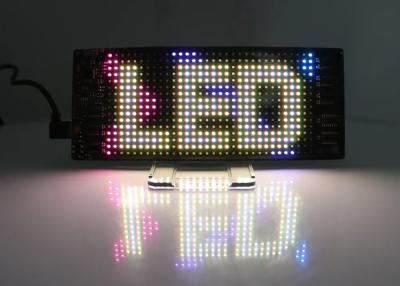 China Custom Mode LED Animation Signs for Car Truck 5VDC USB/2A Scrolling Text 120x595mm Display Scherm Te koop