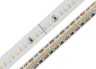 China Single Color Warm White Led Strip Lights SMD 2110 24V High CRI 90 22W 10MM Width for sale