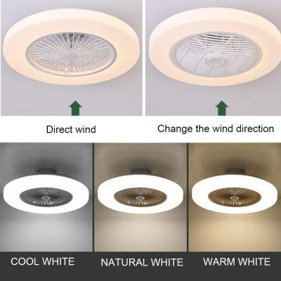 Cina Il telecomando/App controlla il ventilatore da soffitto 40W con la luce del LED per il salone e la camera da letto in vendita