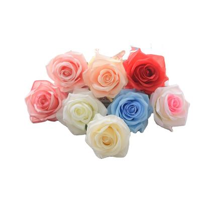 China Silk+plastic artificial flower bridal wedding bouquet simulation rose bouquet home decoration flower for sale