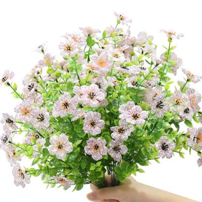 China Nordic Plastic Artificial Water Plant Accessories Plant Fabric Grass Spring Bud Artificial Flower for sale