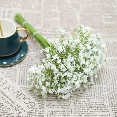 China Nordic high quality plastic artificial flower baby's breath flower gypsophila simulation decorative flower for sale