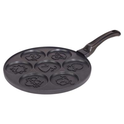 China Honeycomb Traditional Electric Air Frying Cast Iron Marble Coating Aluminum Pan for sale