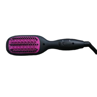 China Hot Hotel Factory Cost Mini Bra Hair Straightener With Comb And Travel Bag for sale