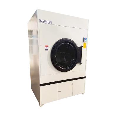 China High Quality Industrial Hotel Resturant Hospital Clothes Dryer Microwave Three Cylinder Cylinders Drum Dryer / Best Sale for sale