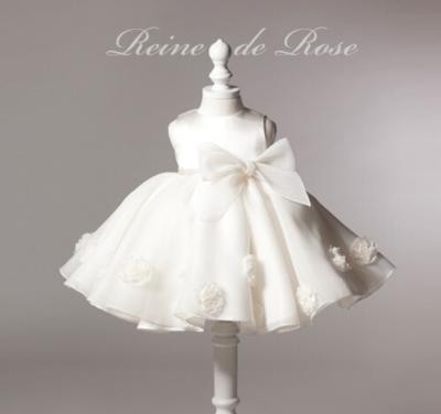 China High Quality Breathable Graceful Princess Babies Wedding Dress for sale