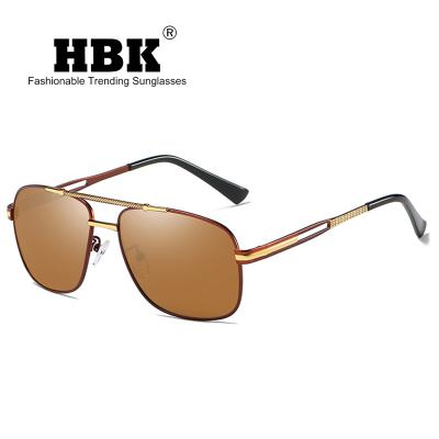 China Polarized Sunglasses HBK 2019 Fashion New Men Shape Eyewear Male Sun Glasses Travel Oculos Gafas De Sol PM0135 for sale