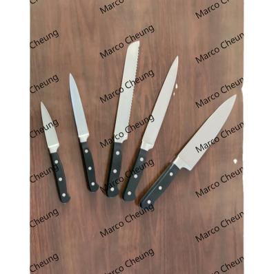 China Surprising Good Quality Products 2021 Kitchen Knife Set Royalty 5 Pieces Stainless Steel Kitchen Knife Set for sale