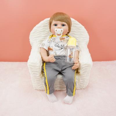 China High Simulation BPA Free Premium Smooth Skin Silicon Simulation Reborn Baby Doll for Children Personality Development for sale