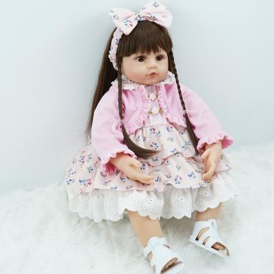 China High Simulation Thoughtful Present Highly Durable Soft Vinyl Customized Plus Size Baby Doll Reborn Dolls Silicon Pretend Play Toys for sale