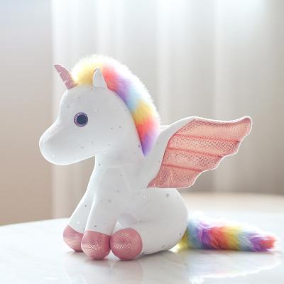 China Stuffed & Plush Toy Delightful Gift Custom Plush Unicorn Stuffed Animal 8 Inch 20 cm  Accompany Your Child Anytime and Anywhere for sale