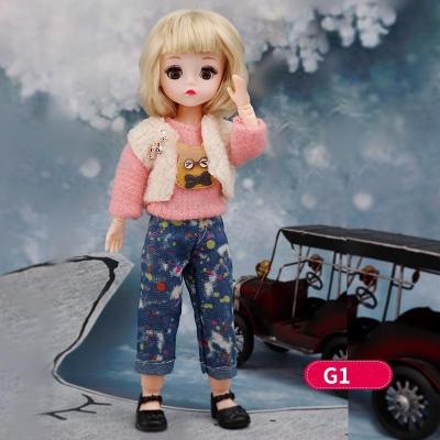 China Cartoon Toy Wholesale Incredible Collection Wonderful Girls Gift Barbi Doll Set Perfect Size for Kids Girl for sale