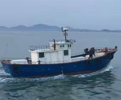 China Hot Selling Fishing/Sport/Leisure 13.6 Meter Commercial Trawler Fiberglass Fishing Boat for sale