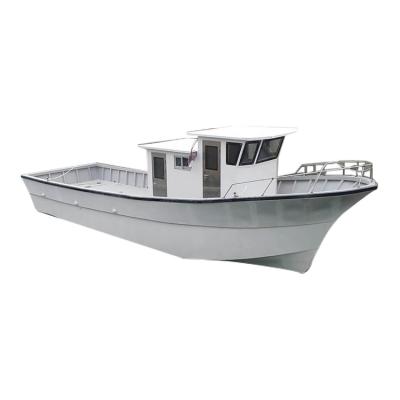 China Custom Popular High Quality Wholesale Fiberglass Fishing/Fishing Boat Sport/Leisure Cabin 5000kg 12.3m for sale