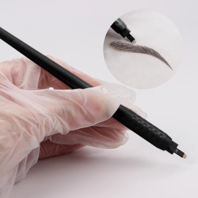 China Manual Microblade Permanent Eyebrow Makeup Needle Pen Tattoo Eyebrow Pen With U18 Blade Needles For Permanent Makeup Eyebrow And Lips for sale