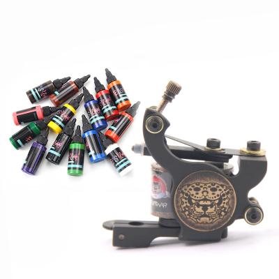 China Permanent Tattoo Machine Tip Kit Rotary With Tattoo Needle Machine Aluminum Tattoe Frame for sale