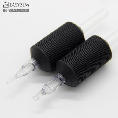 China China Supplier High Quality Permanent Tattoo Tubes Disposable Black Silicone Grip Grips for sale