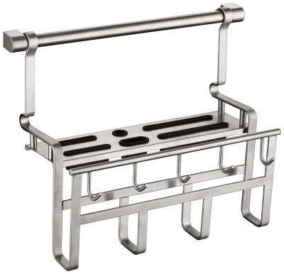 China New Modern Fashion Stainless Steel Towel Rack Sets Kitchen Warehouse Set Supply Knife Rack Kitchen Shelf for sale