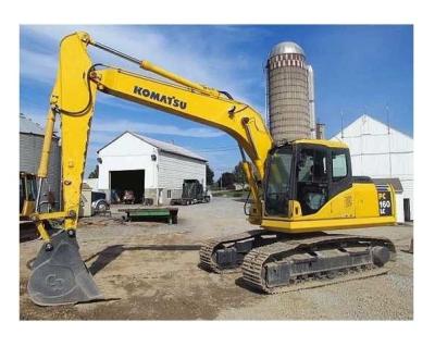 China Komatsu PC160-7 original second hand excavator 0.65mÂ of good condition strong power and simple maintenance; ³ for sale