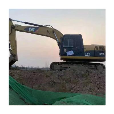 China The promotional cat 320D used excavator is 0.75m² strong and powerful; ³ for sale