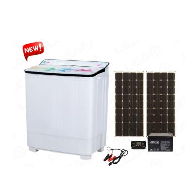 China Hot Selling DC Plastic Car Wash Machine Factory 12V Washing Machine With Solar Wash And Dry for sale