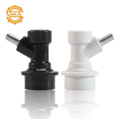 China Disposable Cheap Liquid Gas Burr Cornelius Ball Lock Pin Beer Keg Disconnect With Burr Connector for sale