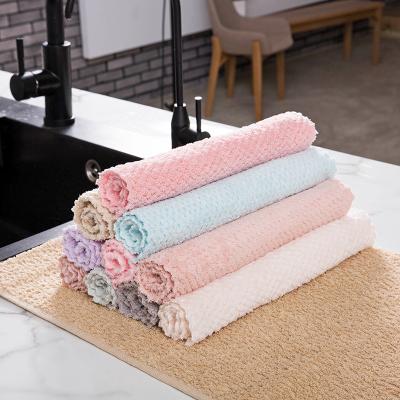 China Factory Direct Cleaning Towel Kitchen Super Absorbent Hand Towel QUICK DRY for sale