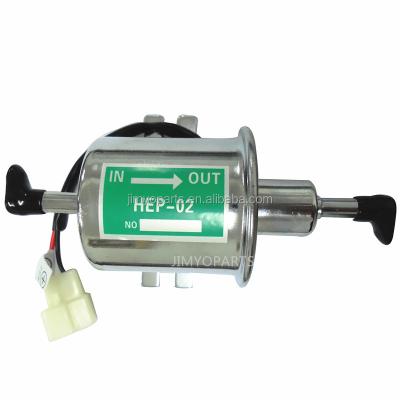 China Copper/Aluminum Electric Fuel Pump HEP-02A HEP-02 For Mazda Engine With Bright White Color for sale