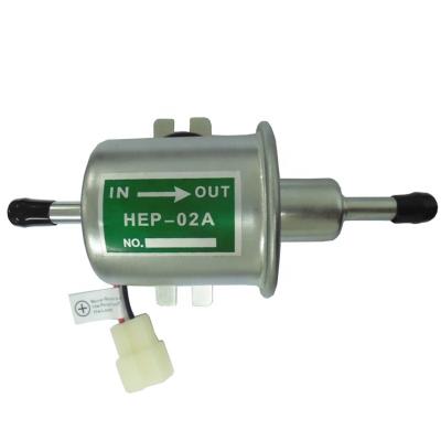 China HEP-02A Electronic Copper or Alluminum 12V/24V Fuel Pump for MAZDA with copper or aluminum material have stock 12V 24V fuel pump for sale