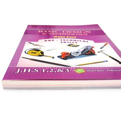 China paper & Good Quality Custom Soft Cover Cheap Price Paperboard America Printing Basic Technical Skills Book Paperback Manual Printing Service for sale