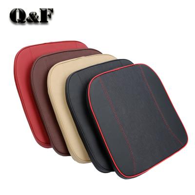 China Business RTS PU Leather and Memory Foam Car Cushion Automobile Seat Pillow For Car for sale