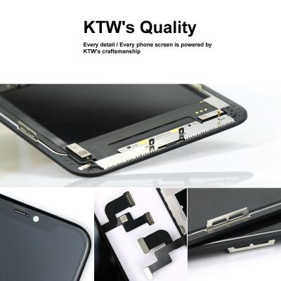 China Free Shipping Mobile Phone Screen Display for iphone X 10 LCD Panels, Repair Parts LCD Screen Replacement for Ktw LCD Displays Screen iphone X for sale