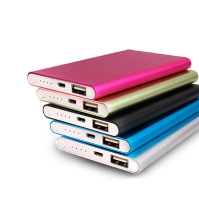 China Support 2022 fast promotional gift mobile charging power bank 5000mah 10000mah 5v 1a or 5v 2a power bank for sale