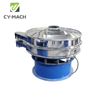 China Energy Saving Equipment Double Platform Rotary Vibrating Screen Vibrating Shaker for Sugar Screening Sieve Vibro Sieve for sale