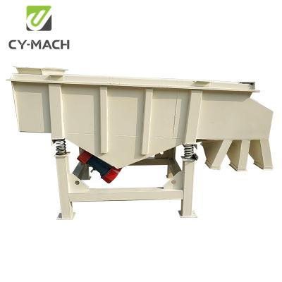 China Single Operation Large Output Vibrating Screen Linear Sieve Stone Professional Linear Vibrating Sieve For Salt Selection for sale