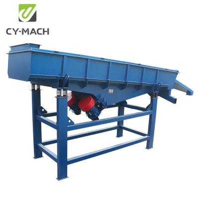 China Simple Operation Linear Vibrating Sieve Vibrating Screen Machine for sale