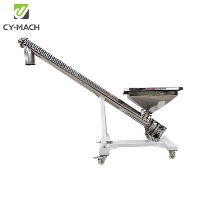 China Heat Resistant Corn Rice Soybean Rice Conveying Machine Screw Conveyor for sale