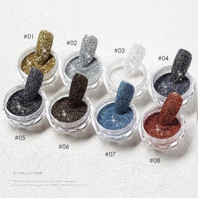 China Nail Art Decoration Broken Diamond Nail Sprinkle Shiny Dye Decoration Diamond Reflective Glass Crystal Flash Micro Nail Sequins for sale