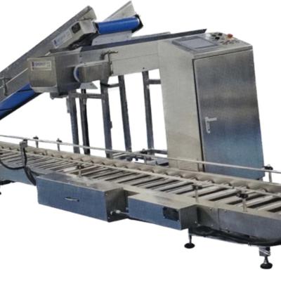 China Chemical Automatic framing and weighing line for vegetables and fruits for sale