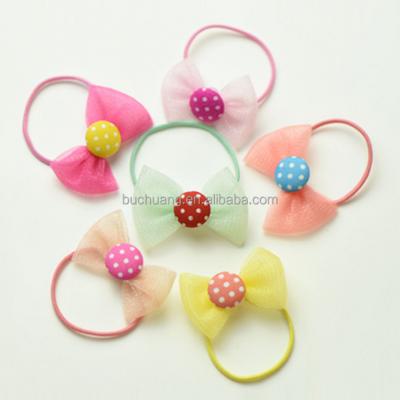 China Wholesale Soft Elastic Hair Ties Cute Baby Headband Hair Accessories For Little Girls for sale