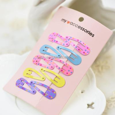 China Soft Hot Wholesale Hairpin Cartoon BB Clip Kids Baby Headwear Hair Clips For Girls for sale