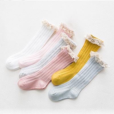 China Viable Free Shipping Novelty Kids Socks Cotton Knee High Socks For Baby Spring Autumn Winter Socks for sale